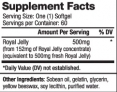 Royal Jelly 500 mg / 60 Softgels