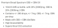Sleep CBD Oíl 20% + CBN 20% Broad Spectrum / Blackberry / 10ml