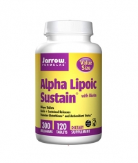 Jarrow Formulas Alpha Lipoic Sustain + Biotin / 120 Tabs.