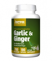 Jarrow Formulas Garlic & Ginger / 100 Caps.