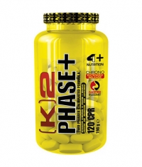 4+ NUTRITION K2 Phase+ / 120 Tabs.