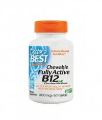 DOCTOR'S BEST Chewable Fully Active B12 / 60 Tabs.