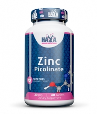 HAYA LABS Zinc Picolinate 30 mg. / 60 Caps.