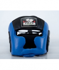 PULEV SPORT Headguard Cheek Protect / Blue-Black