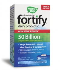 NATURES WAY Primadophilus Fortify Daily 50 Billion Probiotic / 30 Vcaps.