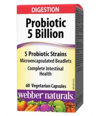 WEBBER NATURALS Probiotic 5 Billion / 60Vcaps.