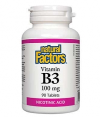 NATURAL FACTORS Vitamin B3 100mg. / 90 Caps.