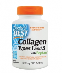 DOCTOR'S BEST Collagen Types 1 and 3 1000mg. / 180 Tabs.