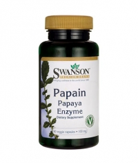 SWANSON Papain Papaya Enzyme 100mg. / 90 Vcaps