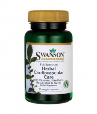 SWANSON Full Spectrum Herbal Cardiovascular Care / 30 Vcaps