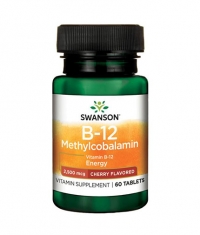 SWANSON Vitamin B-12 Methylcobalamin - Cherry Flavored / 60 Tabs