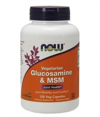 NOW Vegetarian Glucosamine & MSM / 120 Vcaps