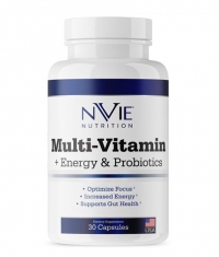 NVIE NUTRITION Multi Vitamin + Energy and Probiotic / 30 Caps