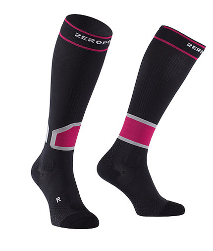 ZEROPOINT Intense Socks / Black Pink