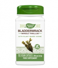 NATURES WAY Bladderwrack with iodine / 100 Vcaps