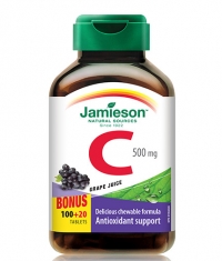 JAMIESON Vitamin C 500 mg / 120 Tabs / Grape