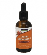 NOW Liquid Vitamin D-3 / 60 ml.