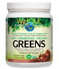 NATURAL FACTORS Whole Earth & Sea 100% Fermented Organic Greens / 30 Servings