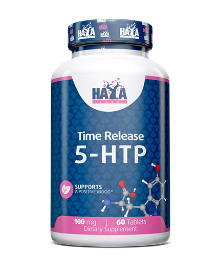 HAYA LABS 5-HTP Time Release 100 mg. / 60 Tabs