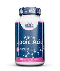 HAYA LABS Alpha Lipoic Acid /Time Release/ 600 mg. / 60 Tabs.