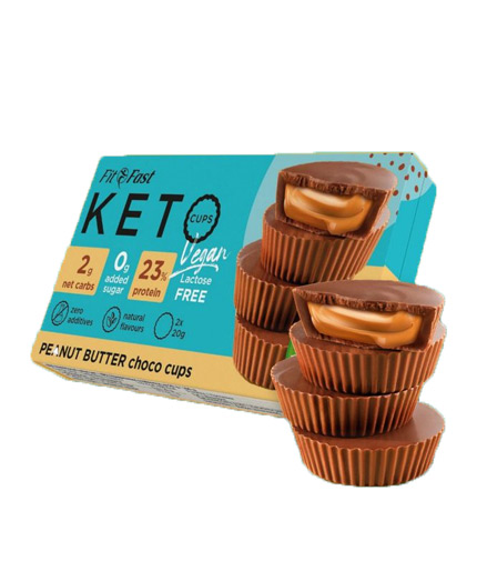 fit-fast Keto Peanut Butter Choko Cups