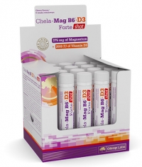 OLIMP Chela Mag B6 + D3 Forte Shot Box / 20 x 25 ml