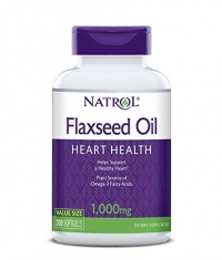 NATROL Omega 3 Flaxseed Oil 1000mg. / 200 Softgels