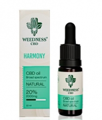 WEEDNESS Harmony CBD Oíl 20% Broad Spectrum / Natural / 10ml