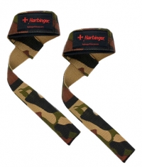 HARBINGER Lifting Straps with Pad / Camo