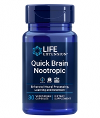 LIFE EXTENSIONS Quick Brain Nootropic / 30 Caps