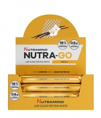 NUTRAMINO Nutra-Go Protein Wafer Box 12x39