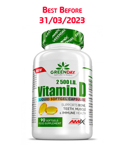 AMIX Vitamin D3 / 90 Softgels