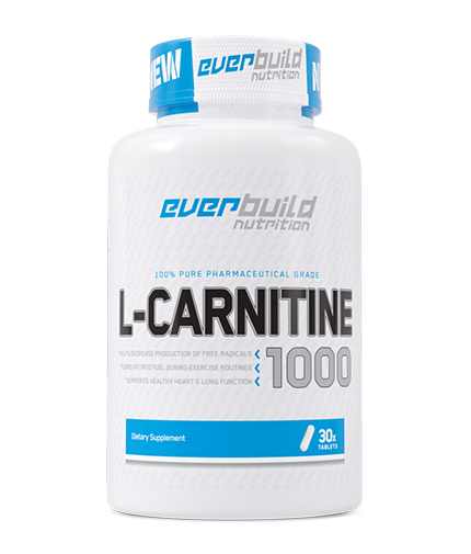 EVERBUILD L-Carnitine 1000 mg / 30 Tabs