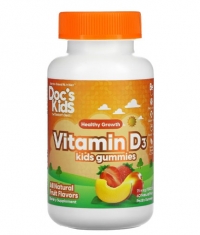 DOCTOR'S BEST Kids Vitamin D3 1000 IU / 60 Gummies