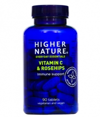 HIGHER NATURE Vitamin C & Rosehips / 180 Tabs