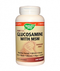 NATURES WAY FlexMax Glucosamine With MSM 240 Tabs.